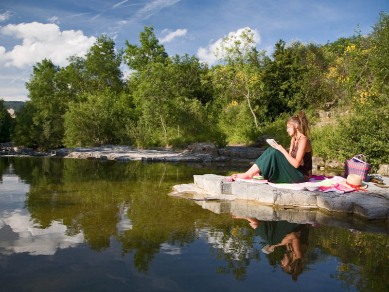 Ardeche Camping rivier