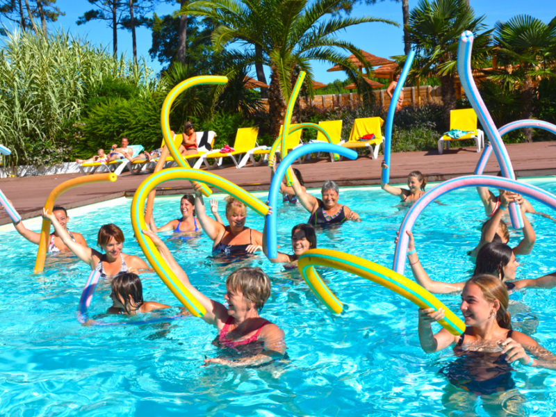 Camping Eurosol zwembad aquagym