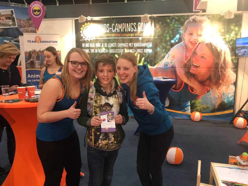 Stand Kids-Campings Vakantiebeurs