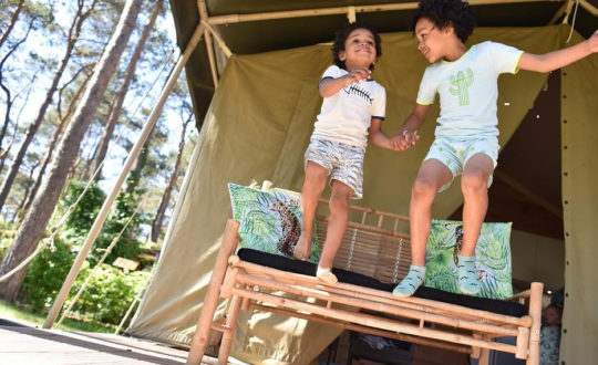 Glampingtent Veluwe - Kids-Campings.com