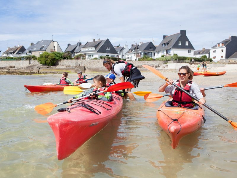 Kajakken bij Bella Plage